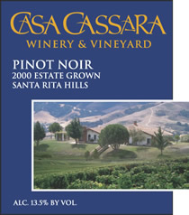 Casa Cassara Winery and Vineyard