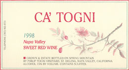 Philip Togni Vineyard