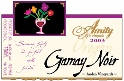 Oregon Gamay Noir - Anden Vineyards