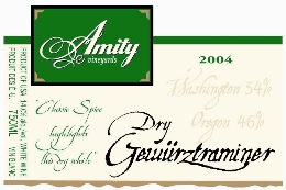 Oregon Dry Gewurtztraminer