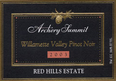 Red Hills Estate Oregon Pinot Noir