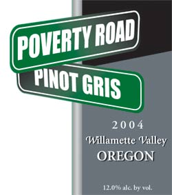 Poverty Road Pinot Gris