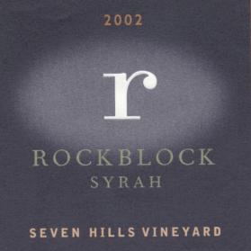 Rockblock Seven Hills Vineyard Syrah,