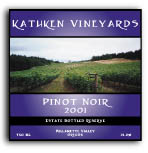 Kathken Vineyards Estate Pinot Noir