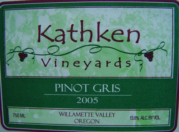 Kathken Vineyards Pinot Gris