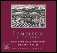 Chestnut Hill Vineyard Pinot Noir