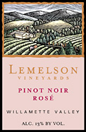 Lemelson Vineyards Pinot Noir Rosé