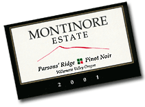 Parsons' Ridge Pinot Noir