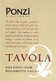 Ponzi Tavola Pinot Noir