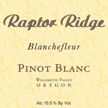 Pinot blanc "Blanchefleur" Dessert Wine