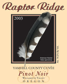 Pinot noir Yamhill County Cuvèe