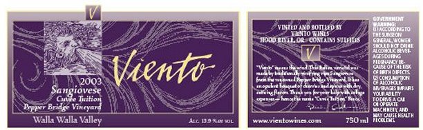 Sangiovese - Cuvée Tuition