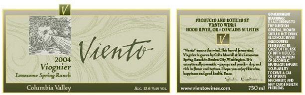 Viognier - Lonesome Spring Ranch