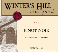 Winter’s Hill Vineyard Pinot Noir