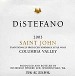 Saint John (Sauterne Style Wine)