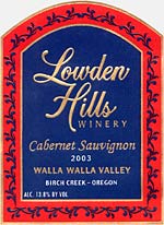 Cabernet Sauvignon - Birch Creek Vineyard