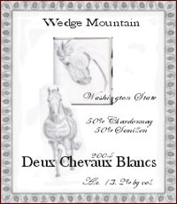Deux Chevaux Blancs