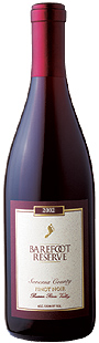Barefoot Reserve Sonoma County Pinot Noir