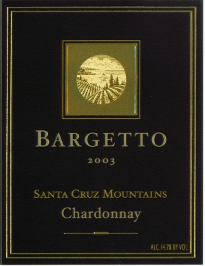 Santa Cruz Mountains Chardonnay