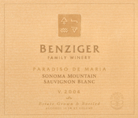 Estate Sauvignon Blanc, Sonoma Mountain