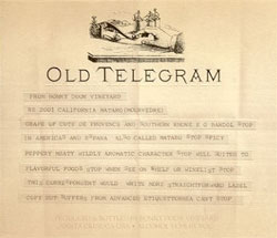 Old Telegram