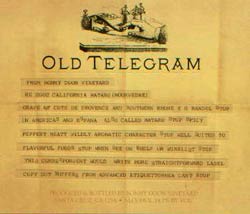 Old Telegram