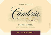Julia’s Vineyard Pinot Noir