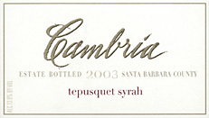 Tepusquet Vineyard Syrah