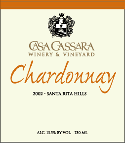 Santa Rita Hills Chardonnay