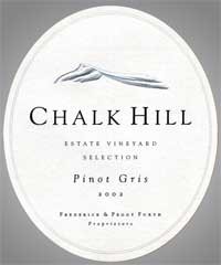 Chalk Hill Estate Vineyard Selection Pinot Gris