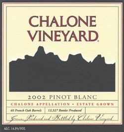 Chalone Vineyard Pinot Blanc