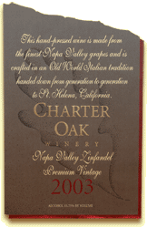 NAPA VALLEY OLD VINE ZINFANDEL