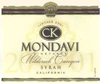 CK MONDAVI SYRAH