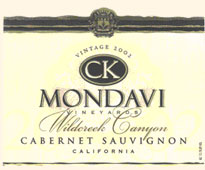 CK MONDAVI CABERNET SAUVIGNON