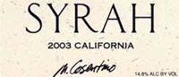 The Wines Syrah