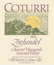 Zinfandel Sonoma Valley Chauvet Vineyards