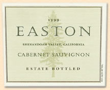 Easton Cabernet Sauvignon, Shenandoah Valley, Estate