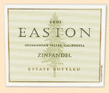 Easton Zinfandel, Shenandoah Valley "Estate"