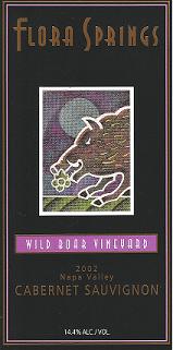 Flora Springs Wild Boar Cabernet Sauvignon