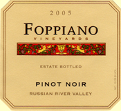 Pinot Noir, Russian River Estate