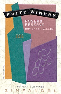 Fritz Rogers` Reserve Zinfandel