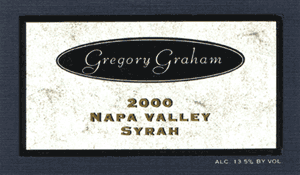 Napa Valley Syrah