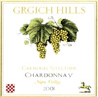 Chardonnay, Carneros Selection