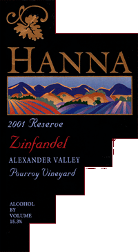 Reserve Zinfandel - Alexander Valley