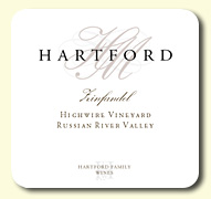 Hartford Zinfandel Highwire Vineyard, Russian River Valley