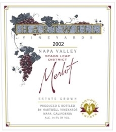 Hartwell Vineyards Estate Merlot