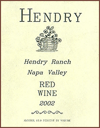 Hendry Red Wine