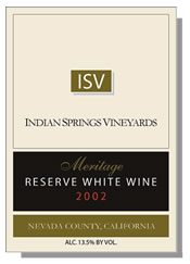 White Meritage Reserve