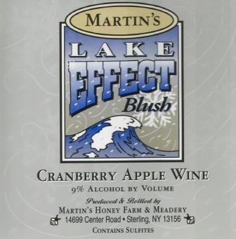 Lake Effect Blush - Cranberry Apple Wine
