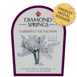 1993 DIAMOND SPRINGS CABERNET SAUVIGNON